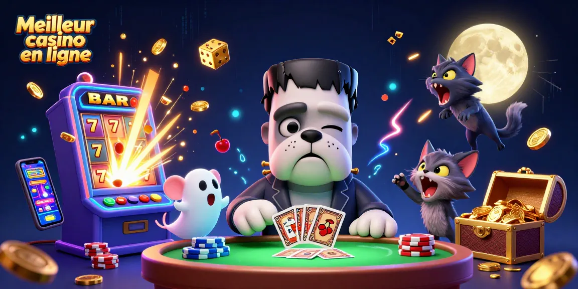 Experience thrilling moments at the Meilleur casino en ligne with vibrant characters and exciting game elements.