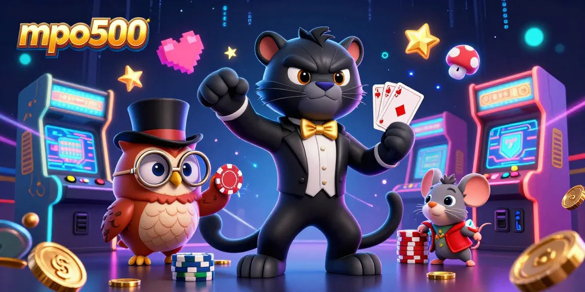 Experience the thrill at mpo500 with a stylish panther dealer and fun gaming elements!