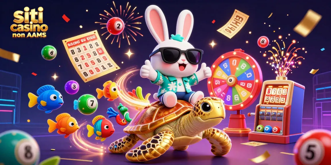 Immergiti nel divertimento con i siti casino non AAMS e l'atmosfera festosa dei giochi d'azzardo.