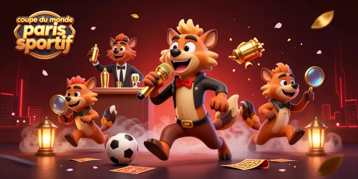 Actionner pour placer des paris sur la coupe du monde paris sportif dans un club de casino animé.