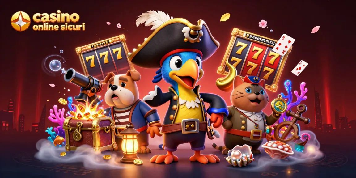 Gioca nei casino online sicuri con un'atmosfera vivace e colorata di avventure e premi