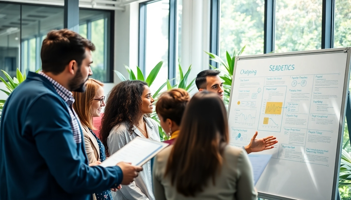 Engage with expert Product Launch Services amidst a vibrant team brainstorming session.