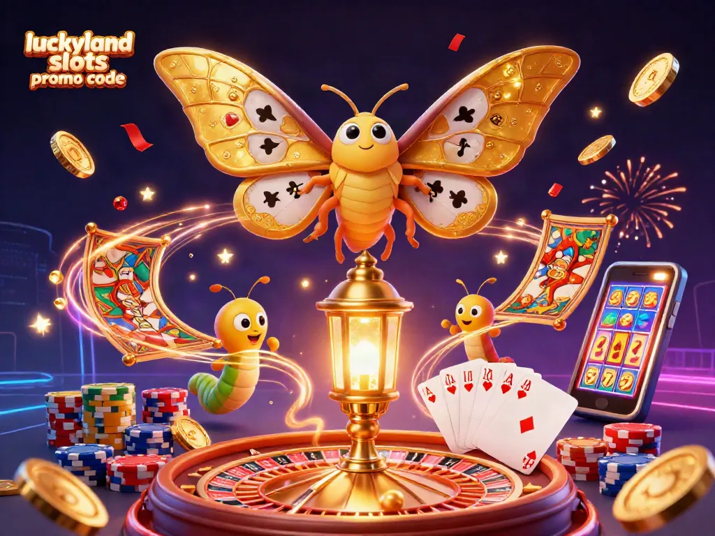 Engage with the luckyland slots promo code and win big with festive casino scenes and vibrant characters.