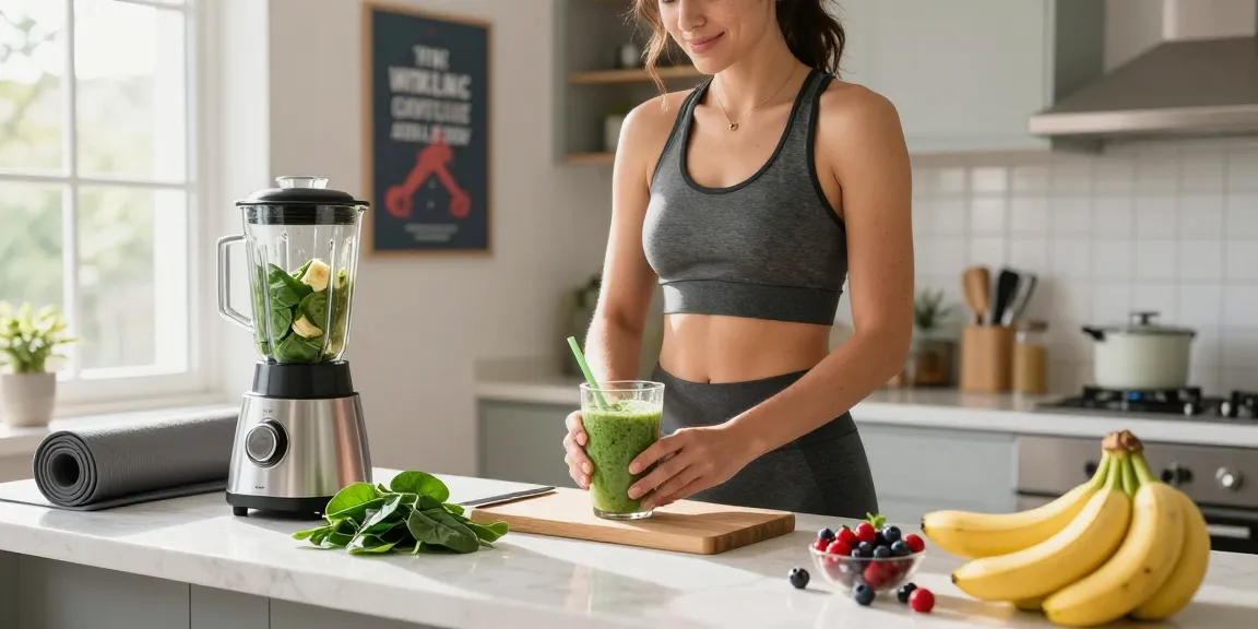 MiraviGLP smoothie preparation in a vibrant kitchen with fresh fruits