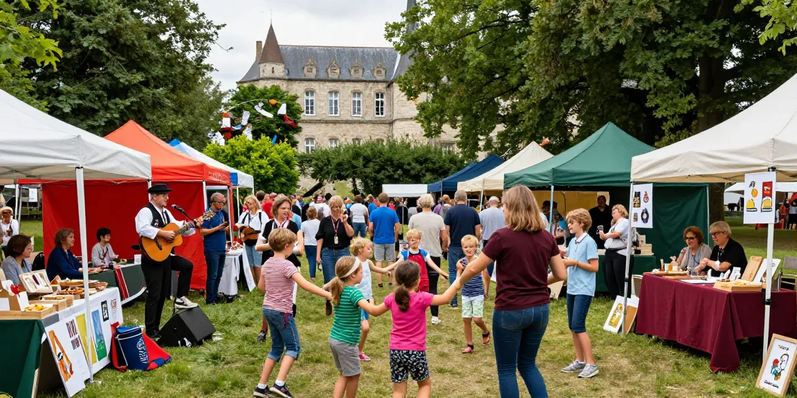 M98 ล๊อตเว็บตรง 2026 vibrant outdoor cultural festival in Rennes celebrating Breton traditions