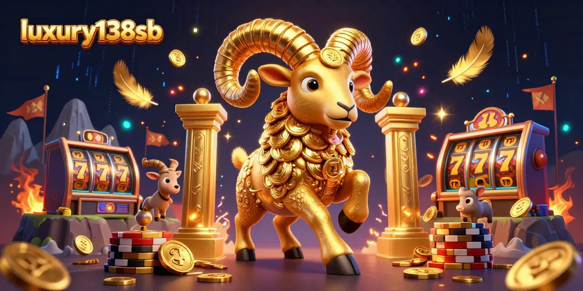 Experience the thrill of winning at luxury138sb casino with epic golden ram charge.