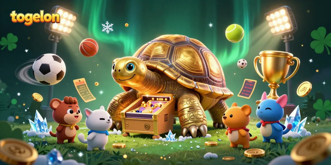 Engage with togelon’s thrilling golden tortoise pinball game, vibrant sports elements in action!