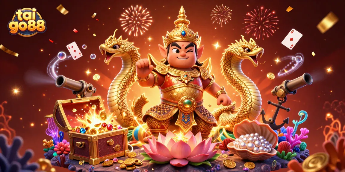 Win big with tai go88 in this vibrant, action-packed casino scene featuring thrilling gameplay elements.