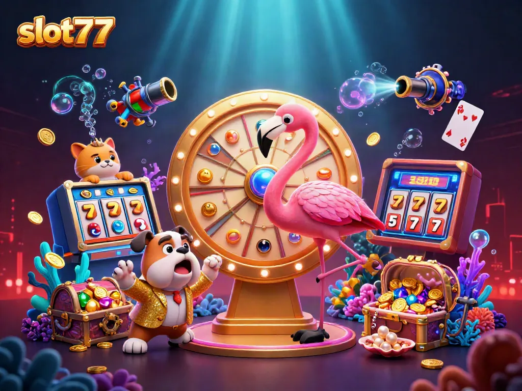 Mainkan slot777 di mesin slot dengan pemandangan meriah penuh keajaiban di lautan!
