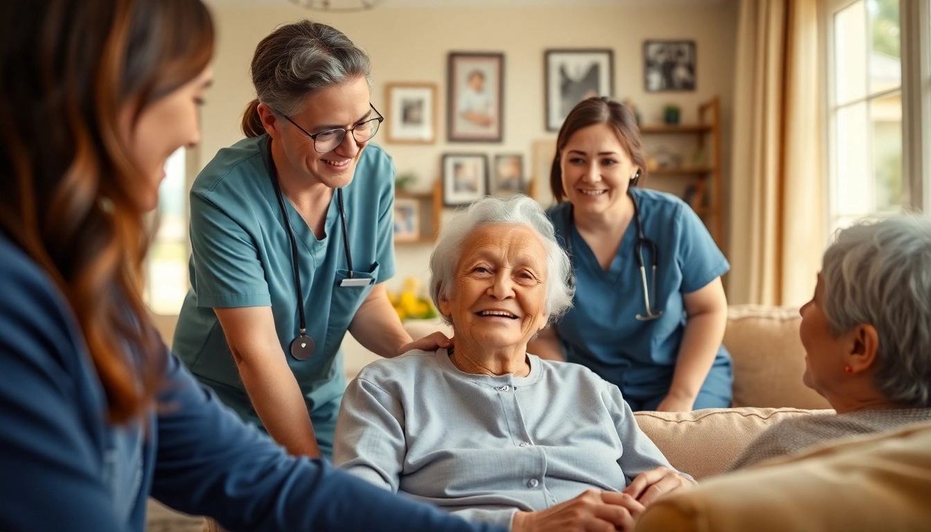 Engaging caregivers providing memory care at home Central Texas to the elderly.