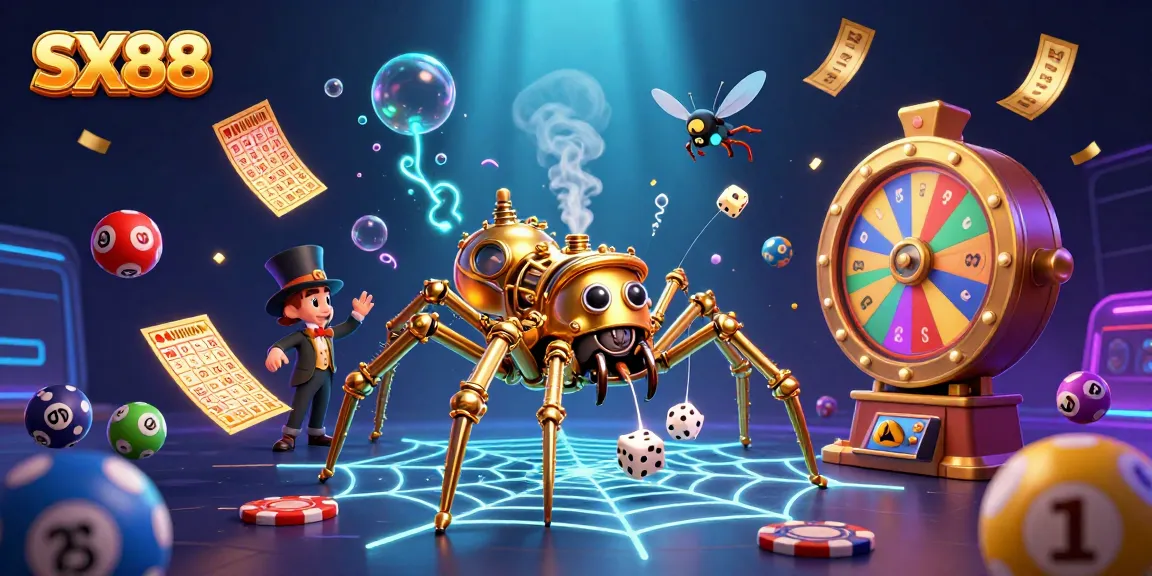 SX88 spins the excitement of winning with vibrant gaming elements and a rich, animated scene.