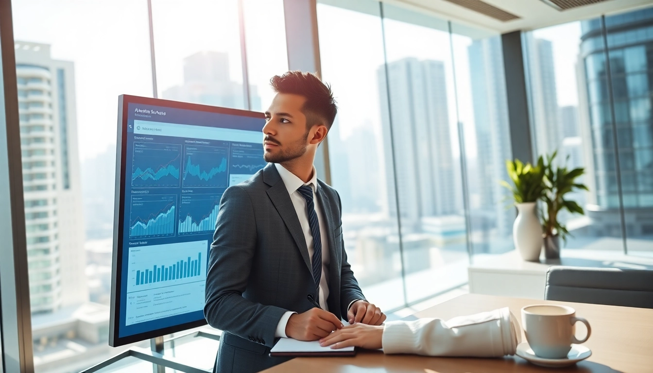 Discover effective strategies for answer engine optimization UAE in a modern office.
