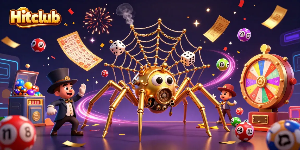 Engage in thrilling gameplay at Hitclub with vibrant casino elements and interactive visuals.