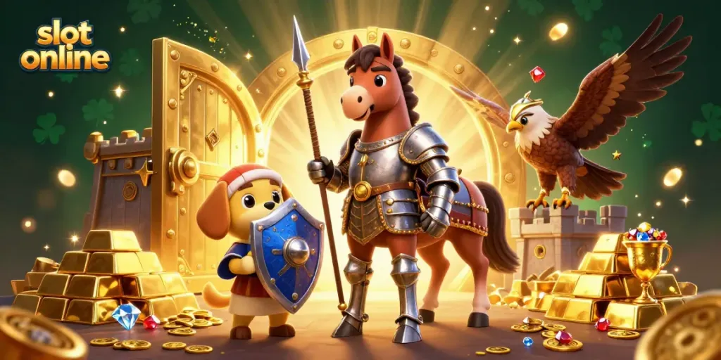 Menghadapi slot online yang menguntungkan dengan kombinasi karakter berwarna dan elemen kasino yang menyenangkan.