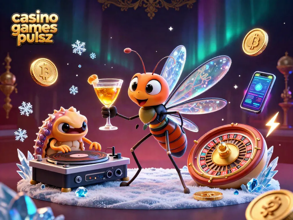 Engage in casino games like pulsz with vibrant characters and dynamic casino elements.