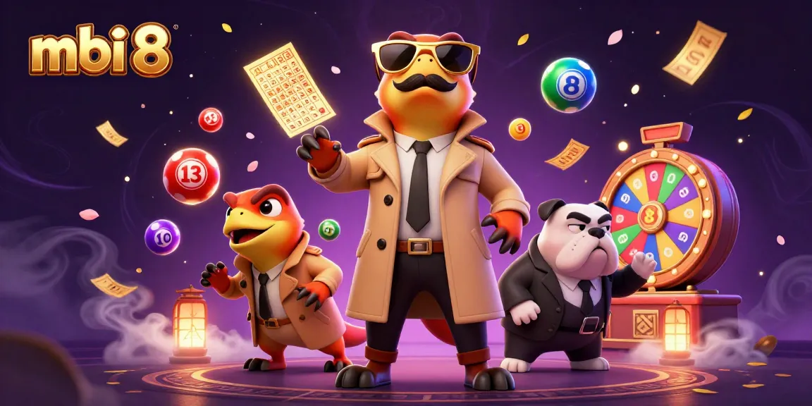 Join the action at mbi 8 and discover vibrant games and bonuses through playful characters in a dynamic casino setting.