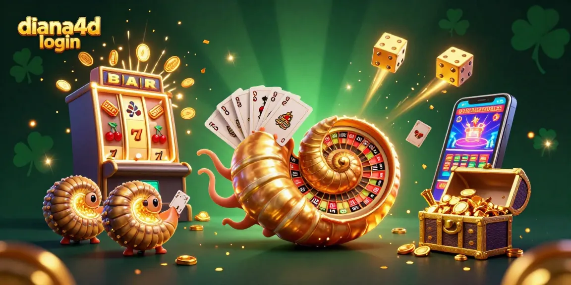 Dive into action with the vibrant diana4d login, where online gaming comes alive in a dynamic casino scene.