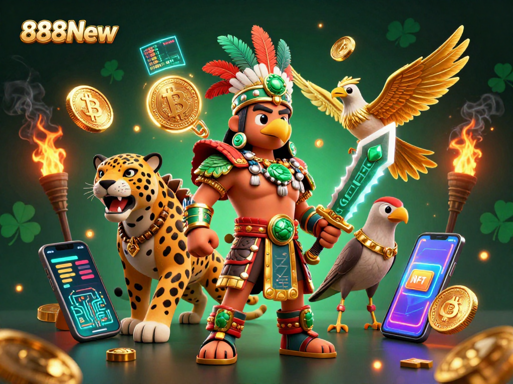Join the action at 888New with vibrant characters and dynamic casino elements.