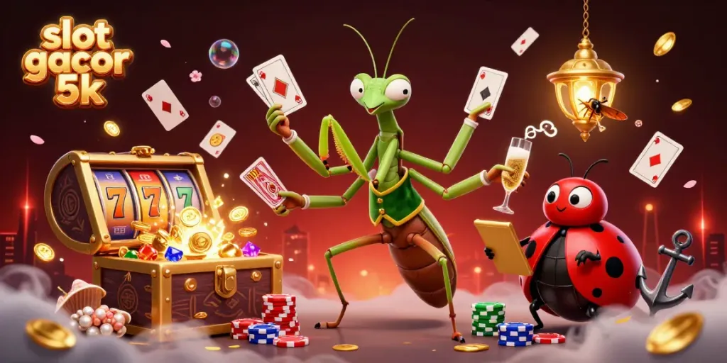 Experience thrilling action at slot gacor 5k with lively 3D characters and vibrant game elements.