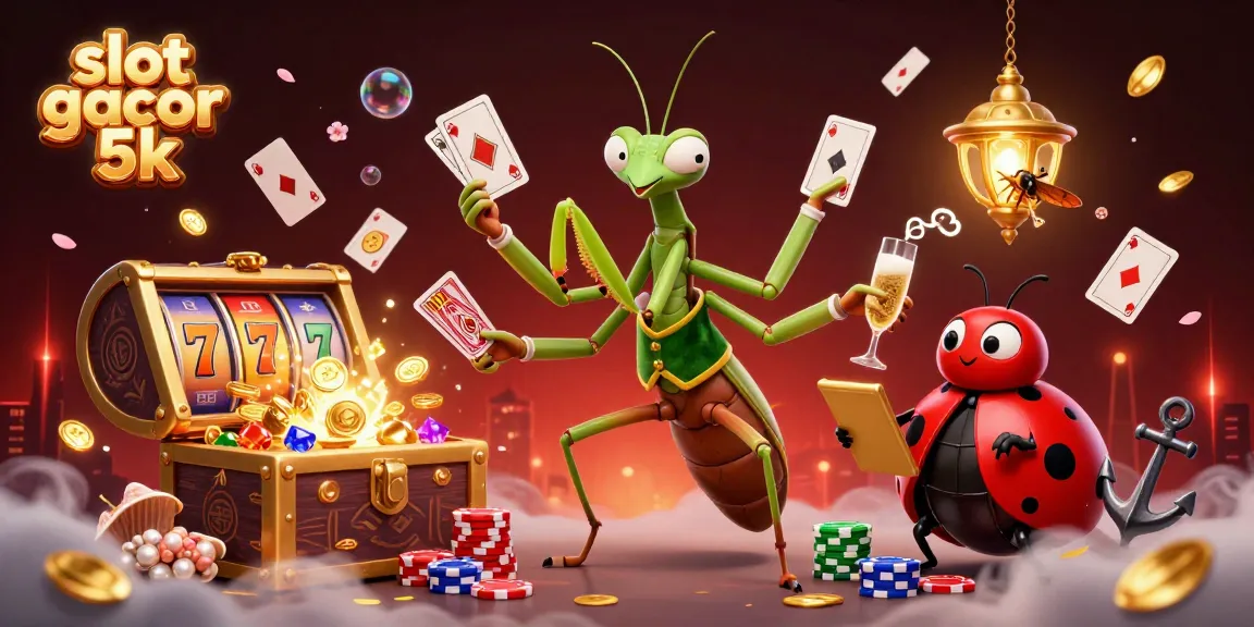 Experience thrilling action at slot gacor 5k with lively 3D characters and vibrant game elements.
