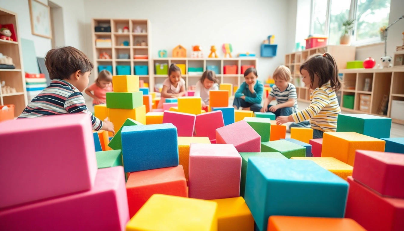 Get the details of giant foam building blocks bringing joy and creativity to children's play.