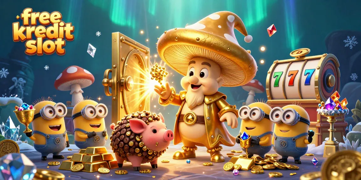 Experience the thrill of winning with free kredit slot in a magical casino world filled with treasures.