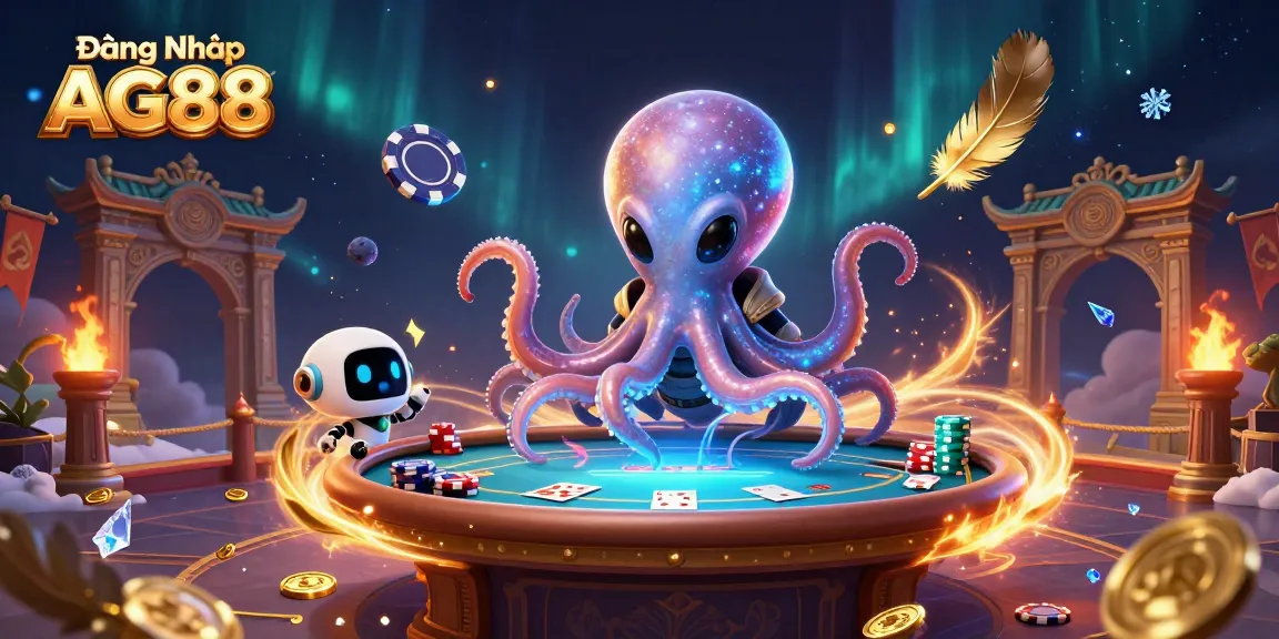 Engage with Đăng Nhập AG88 at the vibrant alien poker universe