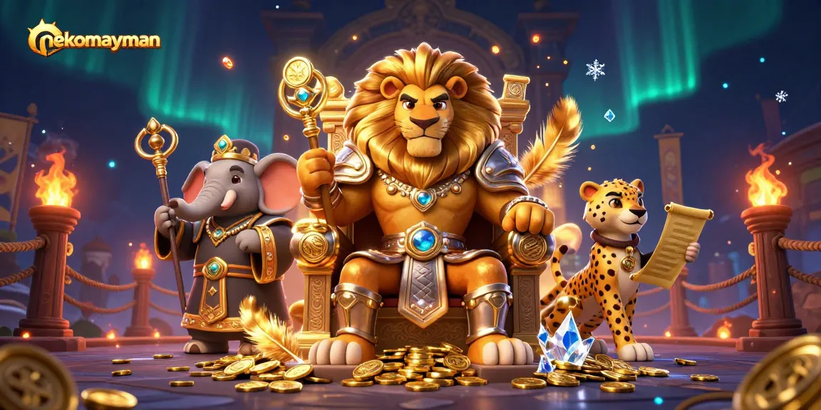 Neko May Mắn showcases thrilling spins and jackpot opportunities with mesmerizing characters.
