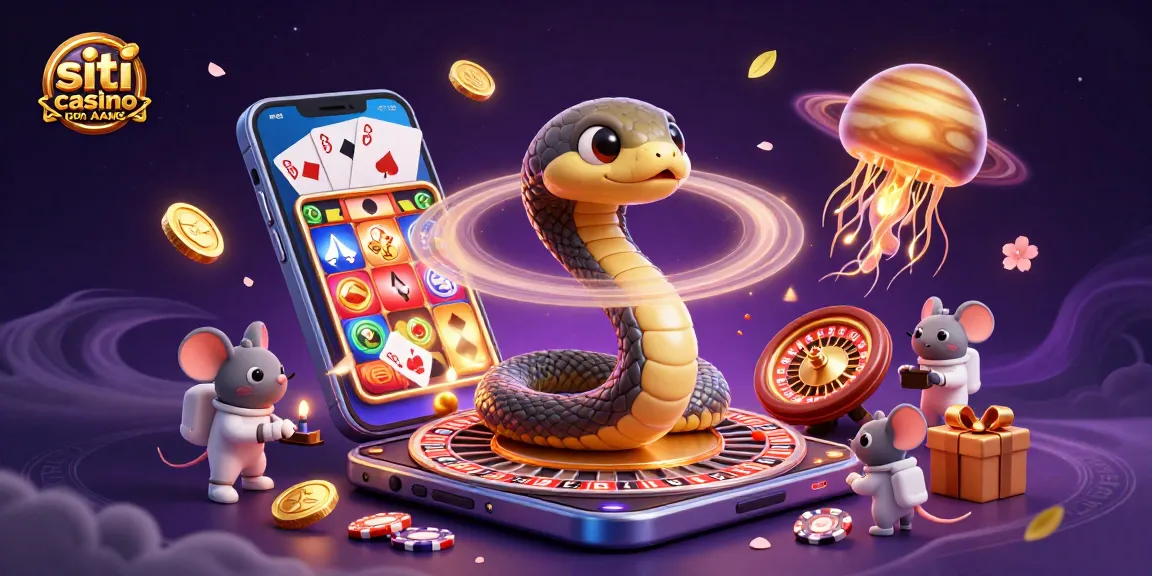 Scopri i migliori siti casino non AAMS mentre i topi astronauti scommettono su un serpente di Saturno.