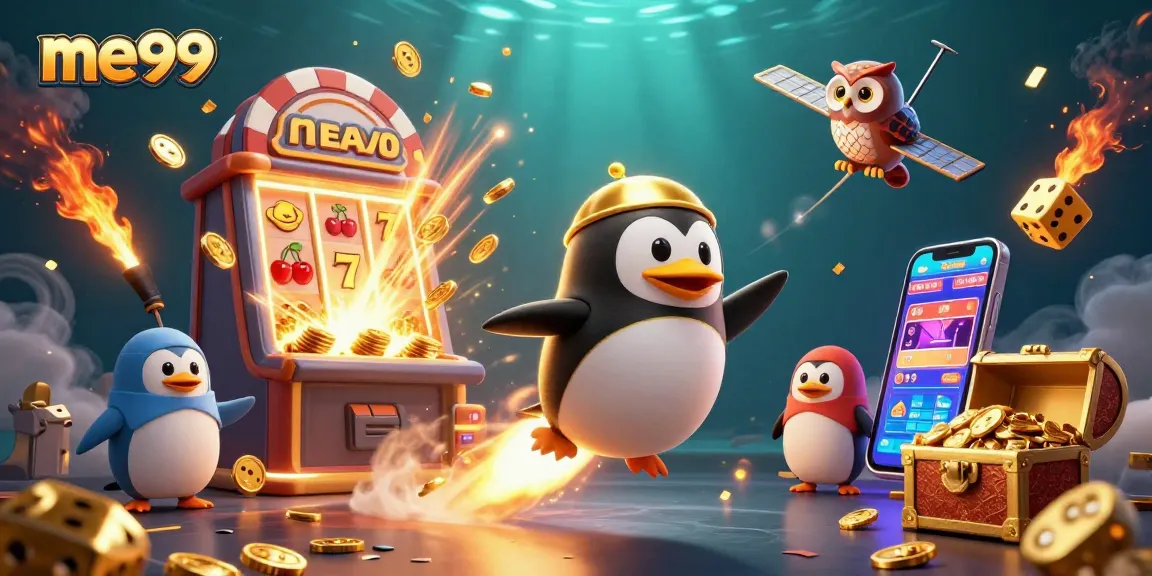 Experience thrilling wins at me99 while enjoying a vibrant 3D casino adventure.