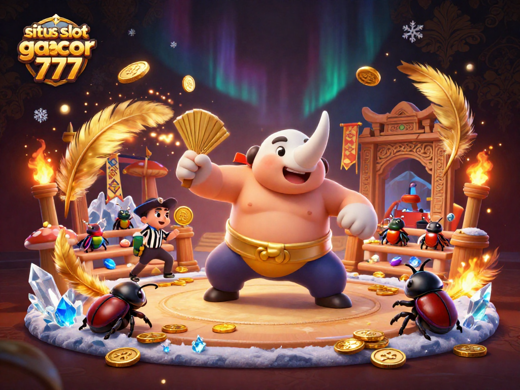 Experience thrilling wins at situs slot gacor 777 with dynamic comic-style characters and vibrant casino elements.