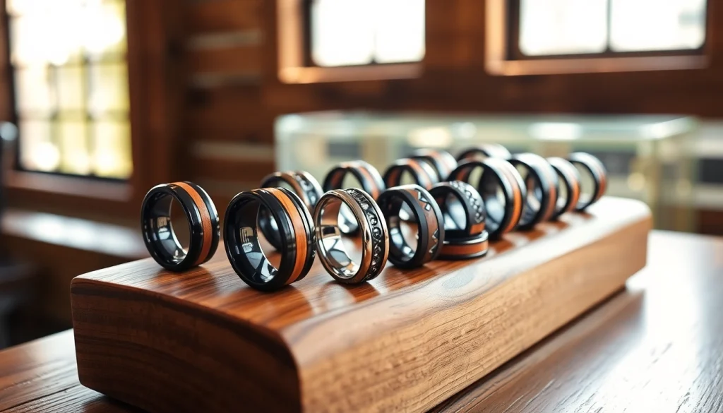 Stunning Black Wedding Rings for Men: A Bold Statement of Love